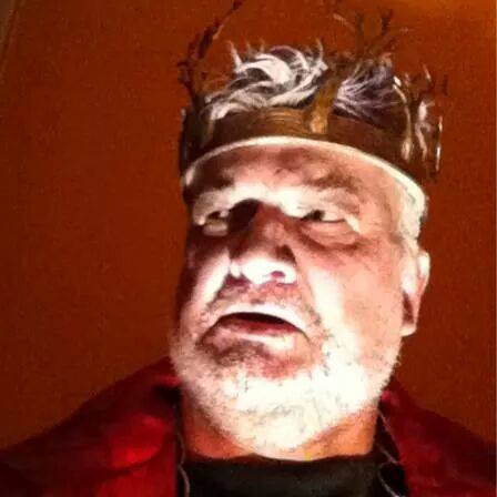 Chris Cook as King Lear