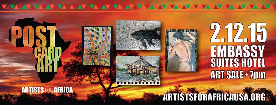 artist for africa postcard art 2015